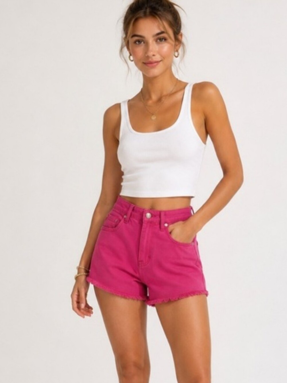 Judy Blue Pink Shorts